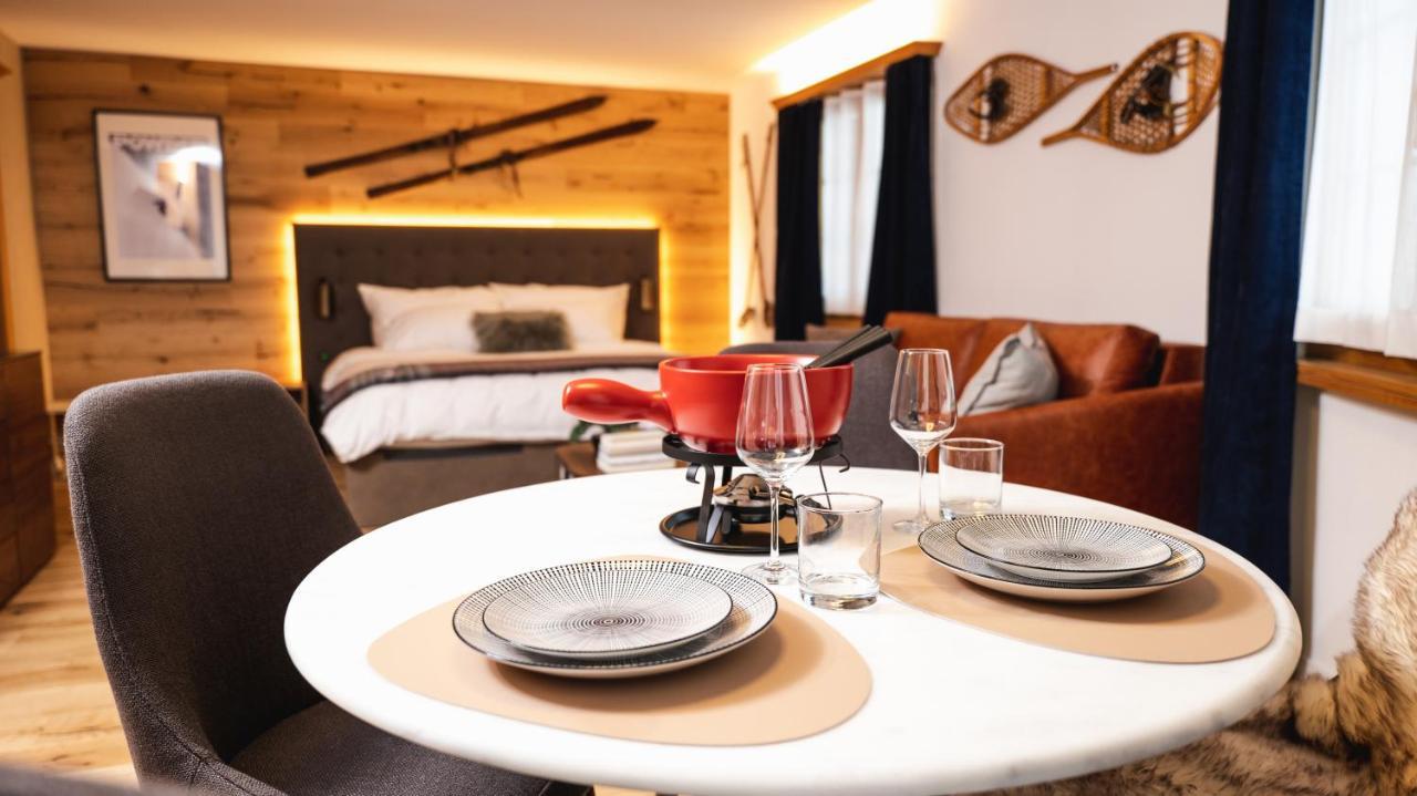 Wunderstay Alpine 3 Chic Studio Central Location Klosters Exterior foto
